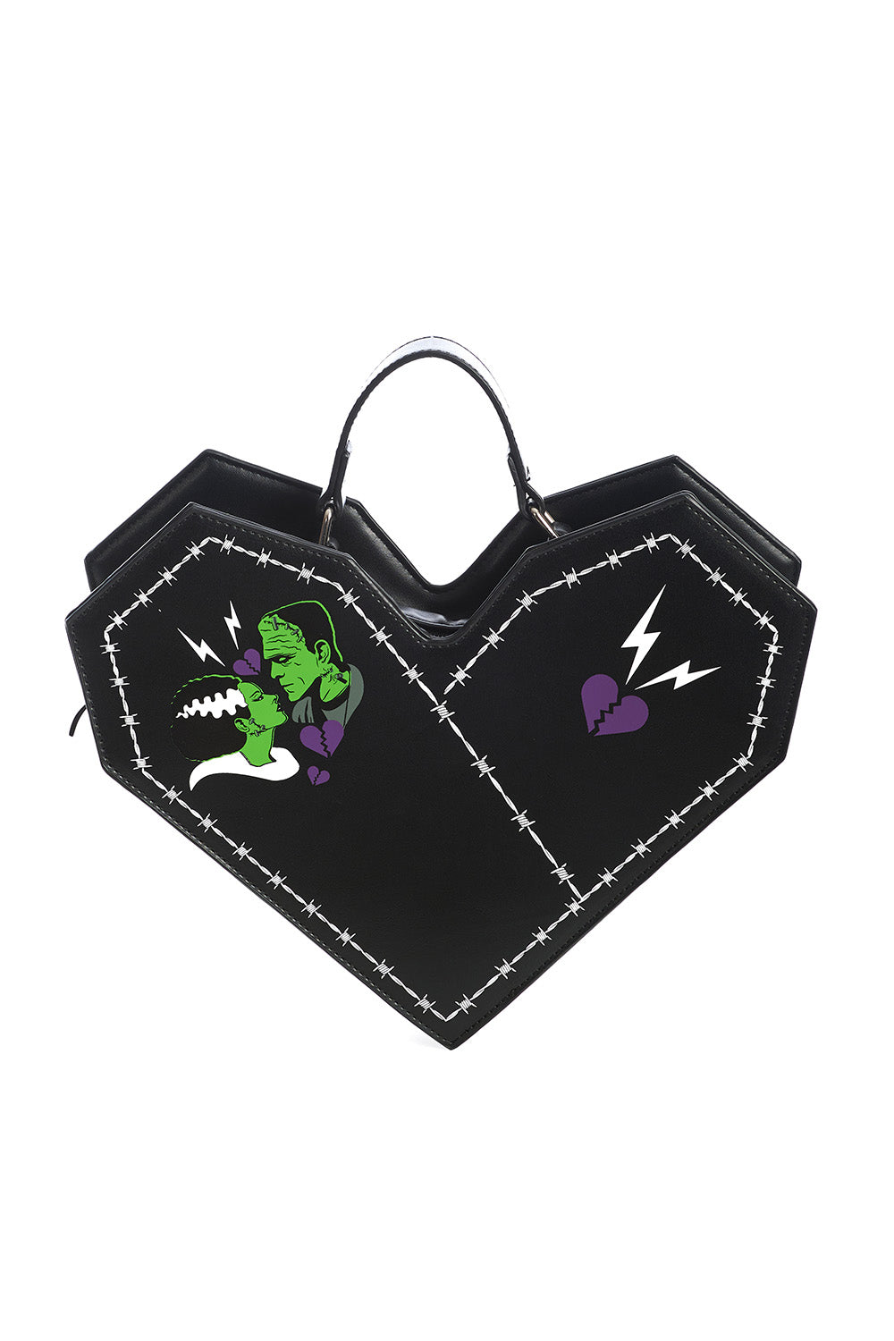 DEATH WON'T  PART US SHOULDER BAG-Black-One Size-EU