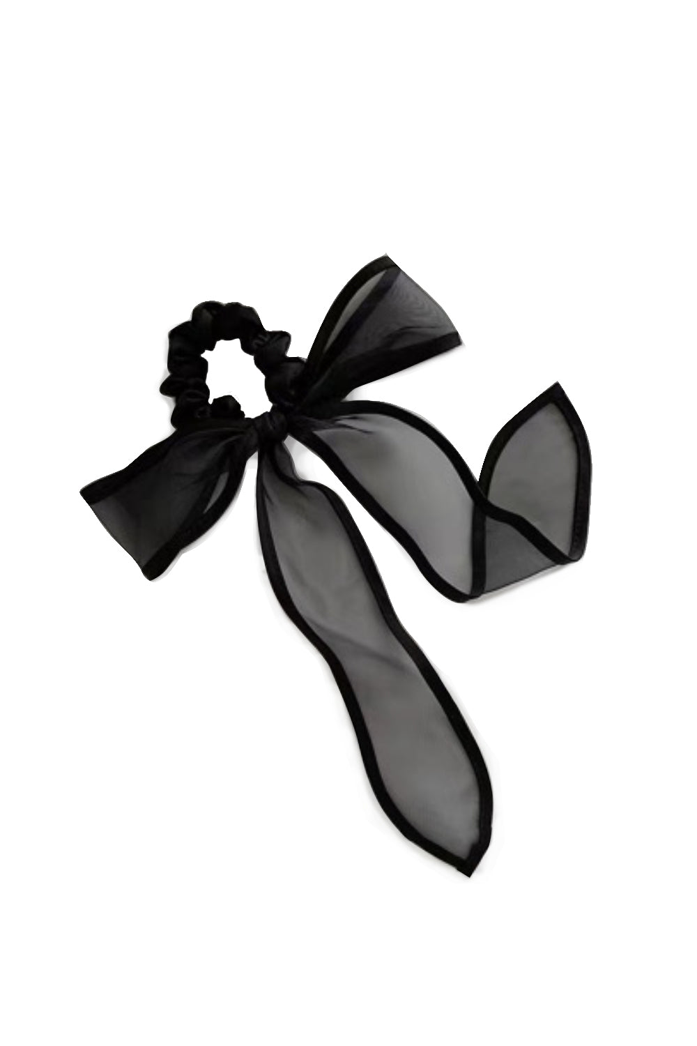 MESH HAIR TIE-Black-One Size-EU