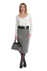 BACK TO BUSINESS PENCIL SKIRT