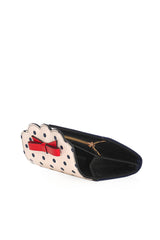 POPPY POLKA PURSE-White