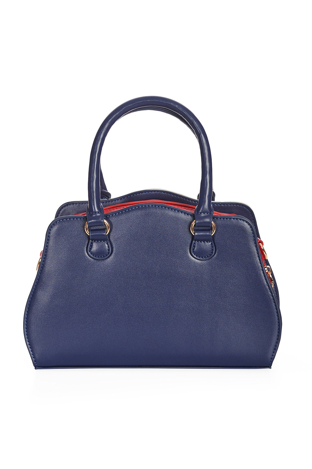POPPY POLKA HANDBAG-White