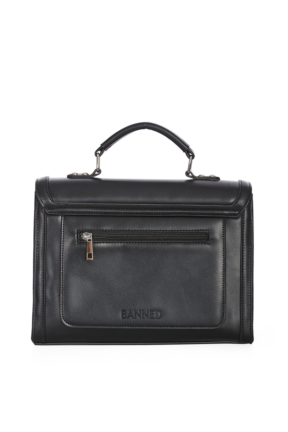 MIRABELLE MESSENGER SHOULDER  BAG-Black