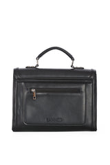 MIRABELLE MESSENGER SHOULDER  BAG-Black