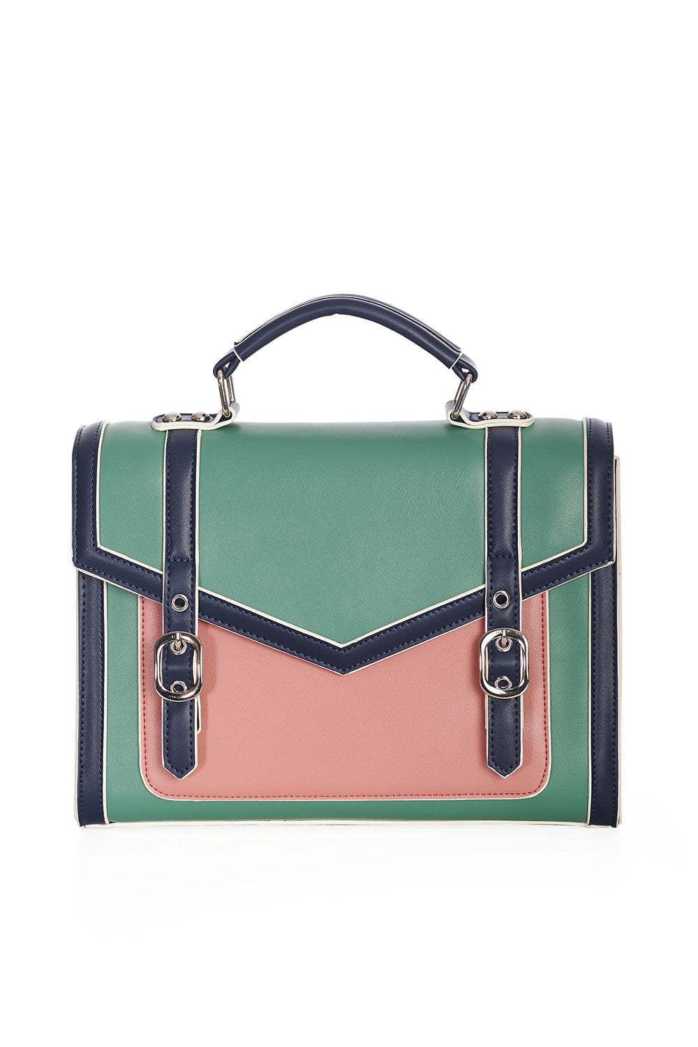 MIRABELLE MESSENGER SHOULDER  BAG-Green