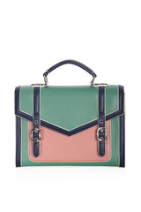 MIRABELLE MESSENGER SHOULDER  BAG-Green