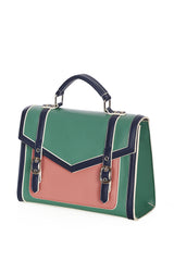 MIRABELLE MESSENGER SHOULDER  BAG-Green