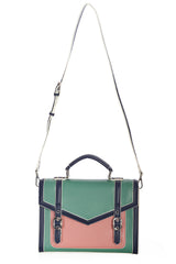 MIRABELLE MESSENGER SHOULDER  BAG-Green