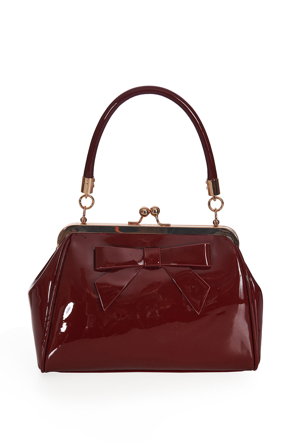 CALIFORNIA NIGHTS HANDBAG-Burgundy