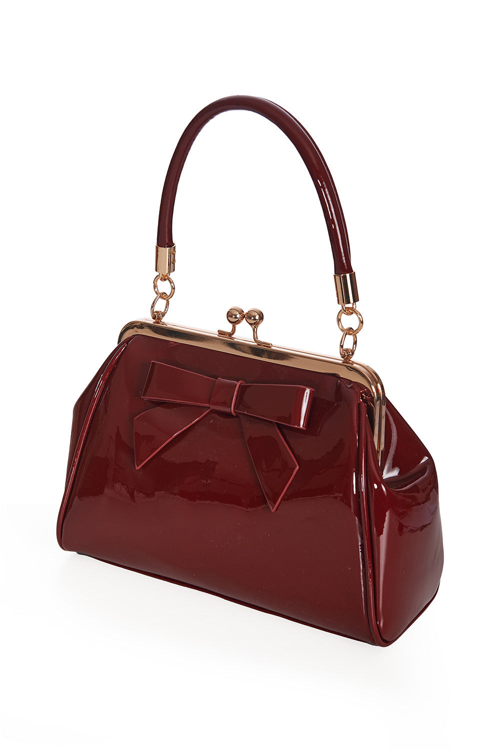 CALIFORNIA NIGHTS HANDBAG-Burgundy