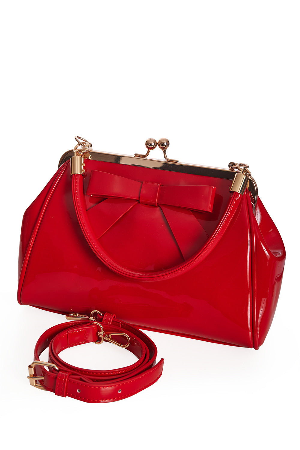 CALIFORNIA NIGHTS HANDBAG-Red