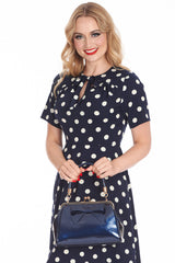 CALIFORNIA NIGHTS HANDBAG-Navy