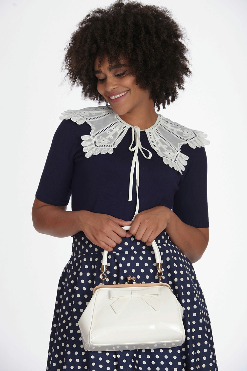 CALIFORNIA NIGHTS HANDBAG-White
