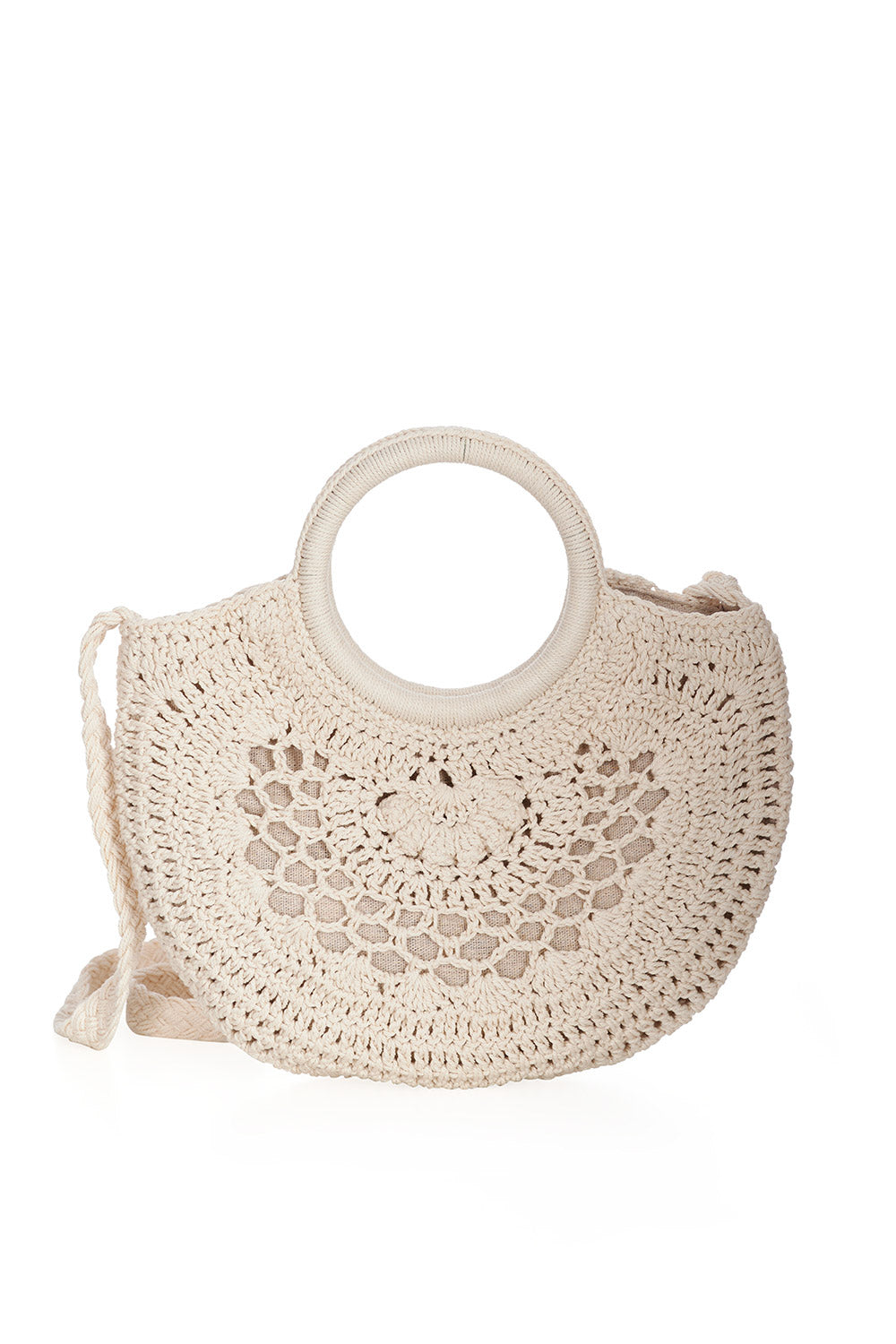 SUMMER BREEZE HANDBAG-Cream