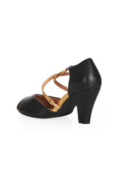 SASSY DANCE HEELS-Black