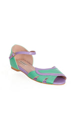 GLAMOROUS GLIDERS FLAT SANDALS-Mint