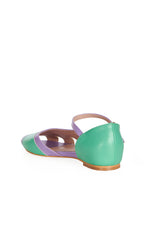 GLAMOROUS GLIDERS FLAT SANDALS-Mint