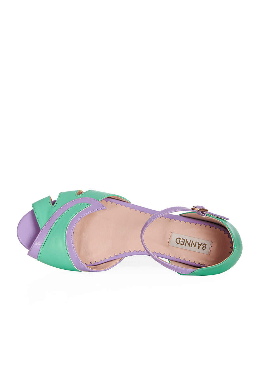 GLAMOROUS GLIDERS FLAT SANDALS-Mint