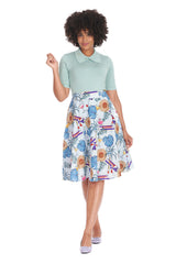 BOW DELIGHT JUMPER-Blue