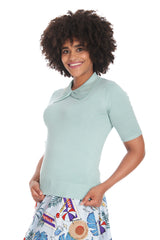 BOW DELIGHT JUMPER-Blue
