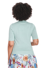 BOW DELIGHT JUMPER-Blue