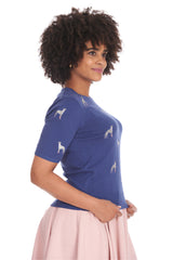 IT'S A WHIPPETS WORLD JUMPER-Blue