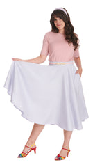 SALING BREEZE SWING SKIRT-Light Purple