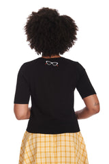 SUMMER LOVIN' CARDIGAN-Black