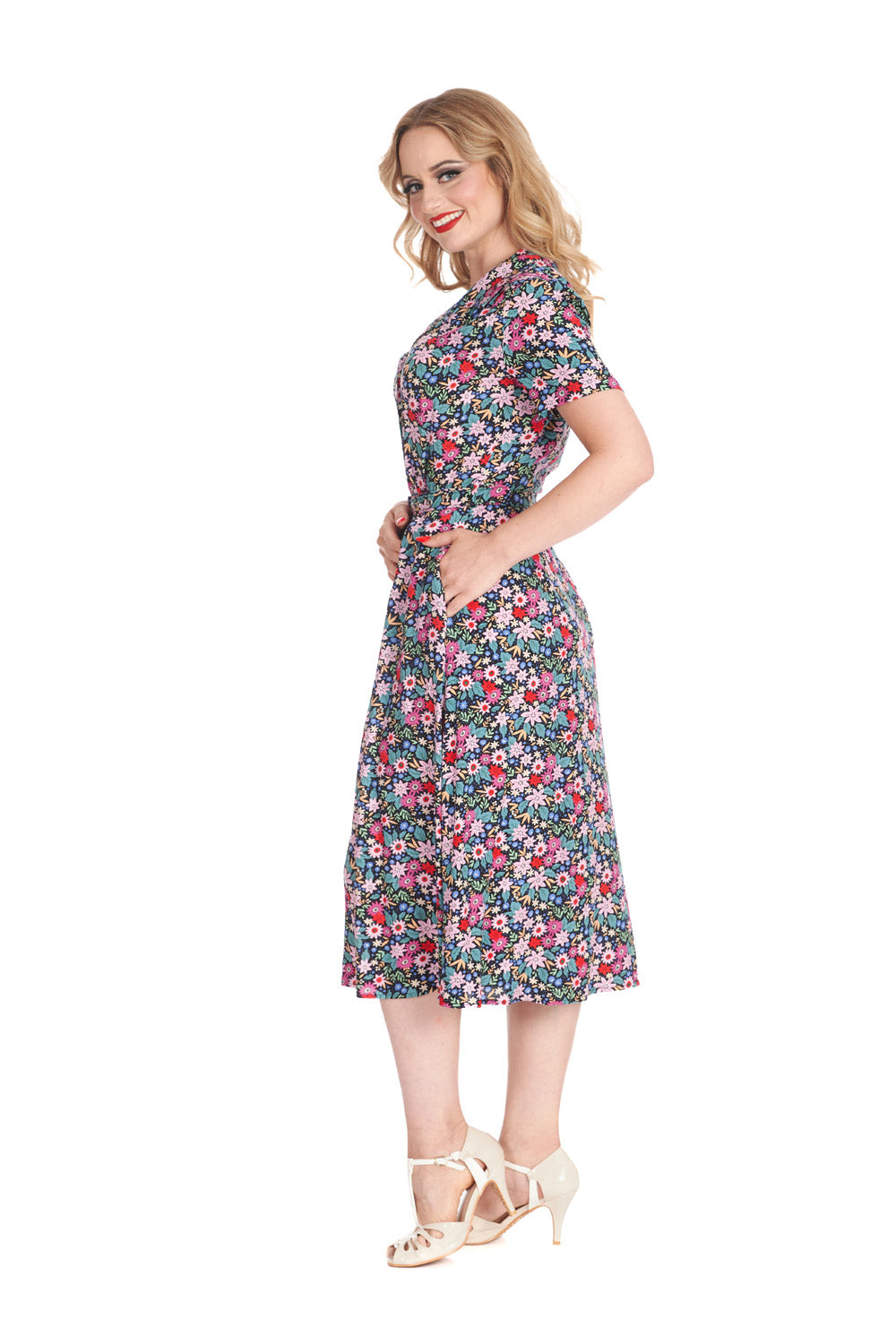 TEA PARTY DRESS-Black