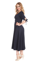 BELLA SWING DRESS-Navy