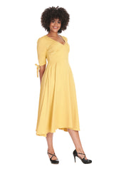 BELLA SWING DRESS-Yellow