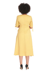 BELLA SWING DRESS-Yellow