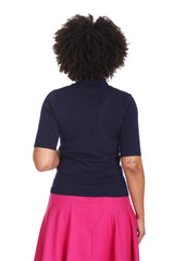 BOW DELIGHT JUMPER-Navy