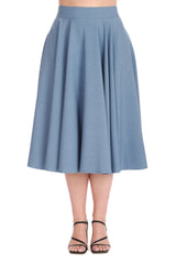 DANCE & SWAY SWING SKIRT-Blue