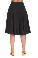 DANCE & SWAY SWING SKIRT-Black