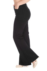 LOVE FLARE TROUSER-Black