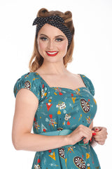 AGNES WIRED HEAD BAND-Black