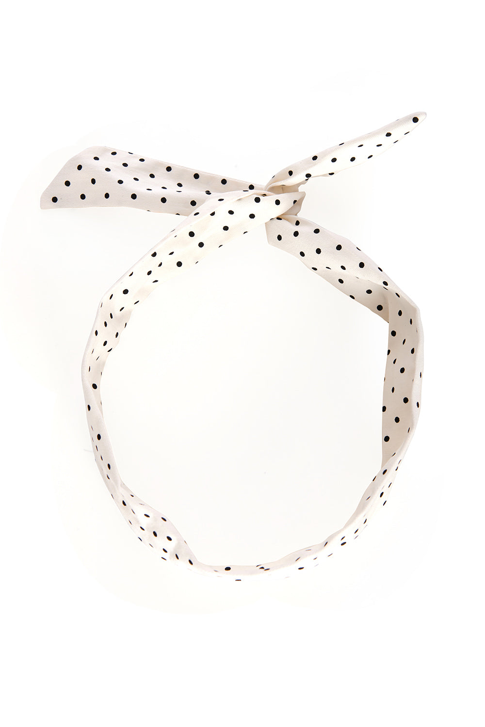 AGNES WIRED HEAD BAND-White