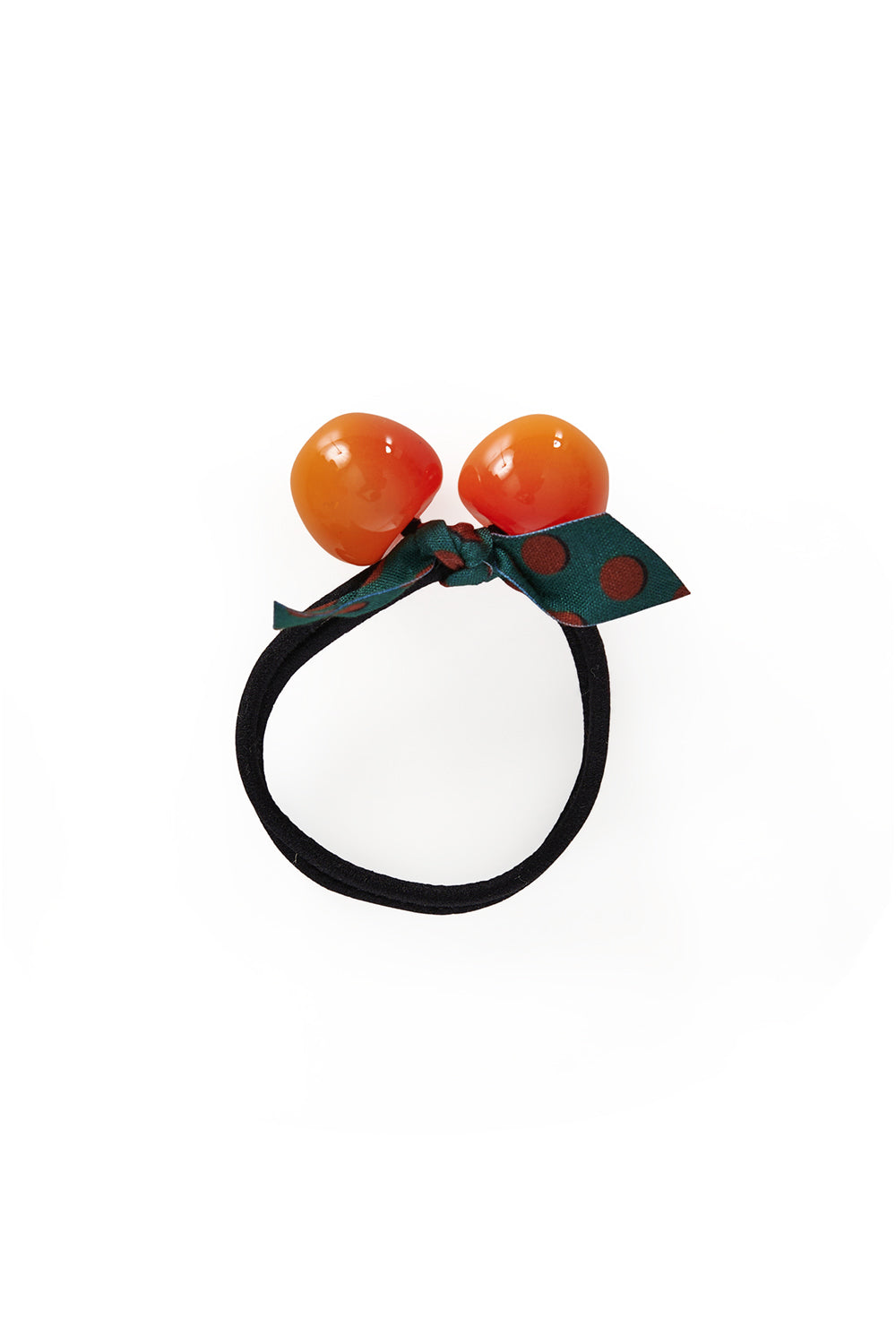 CHERRY CHANCE HAIR TIE-Orange