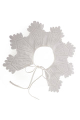 EVELYN LACE COLLAR-White