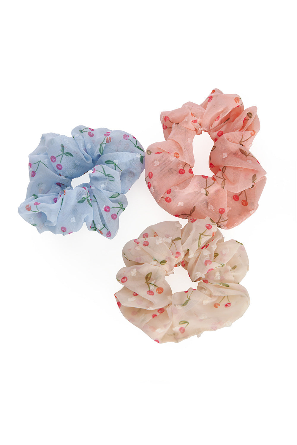 CHERRY SCRUNCHIES-Multicolor