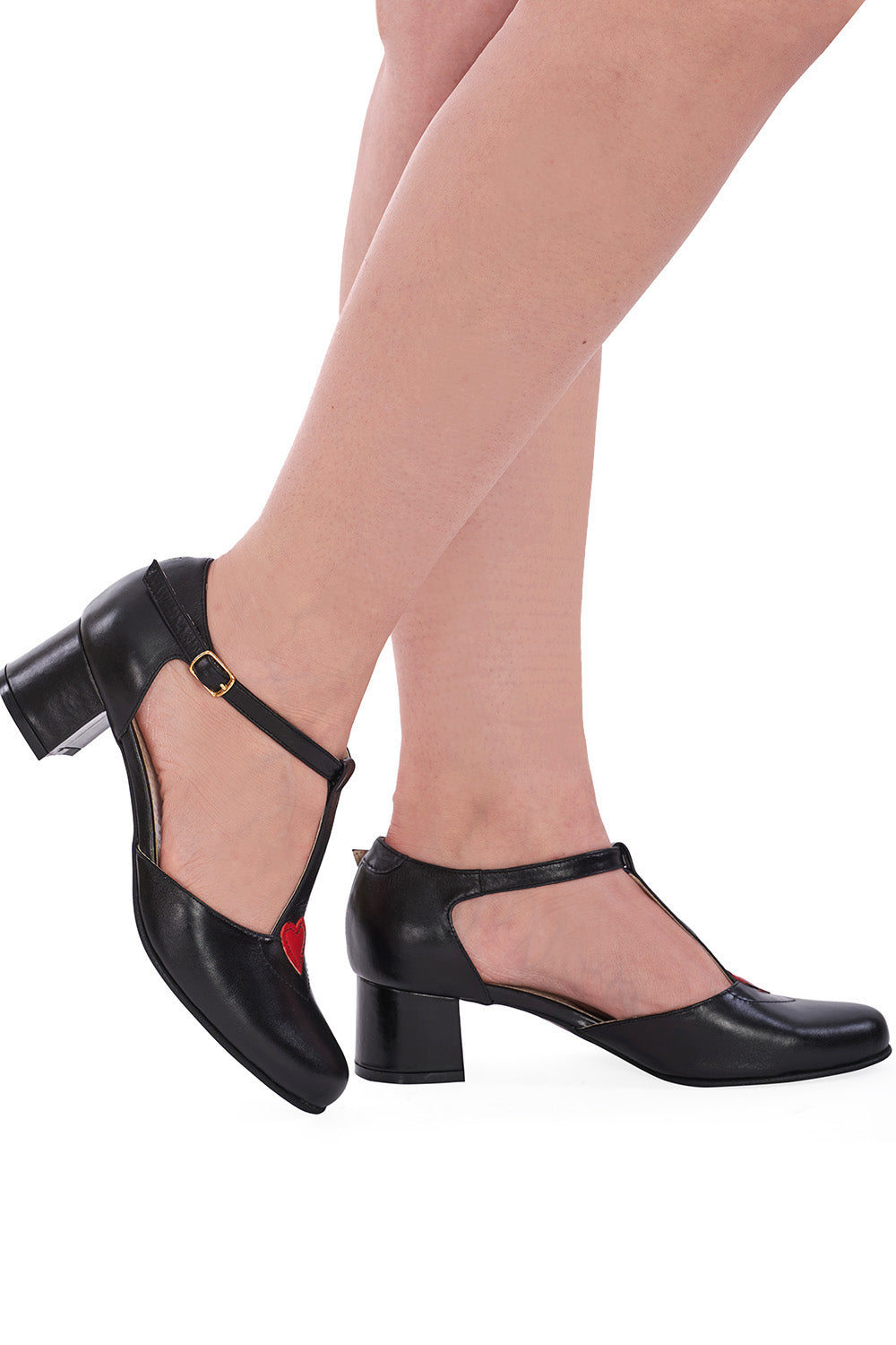 VENUS (REAL LEATHER)-Black