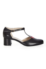 VENUS (REAL LEATHER)-Black