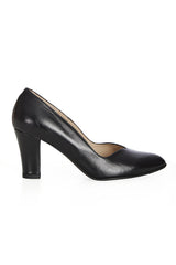 AVA (REAL LEATHER)-Black