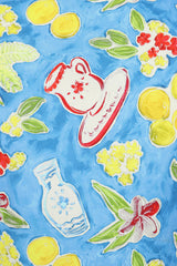 LEMON IN MY TEA BLOUSE-Blue