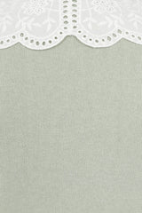 COLLAR CUTIE CARDIGAN-Seafoam