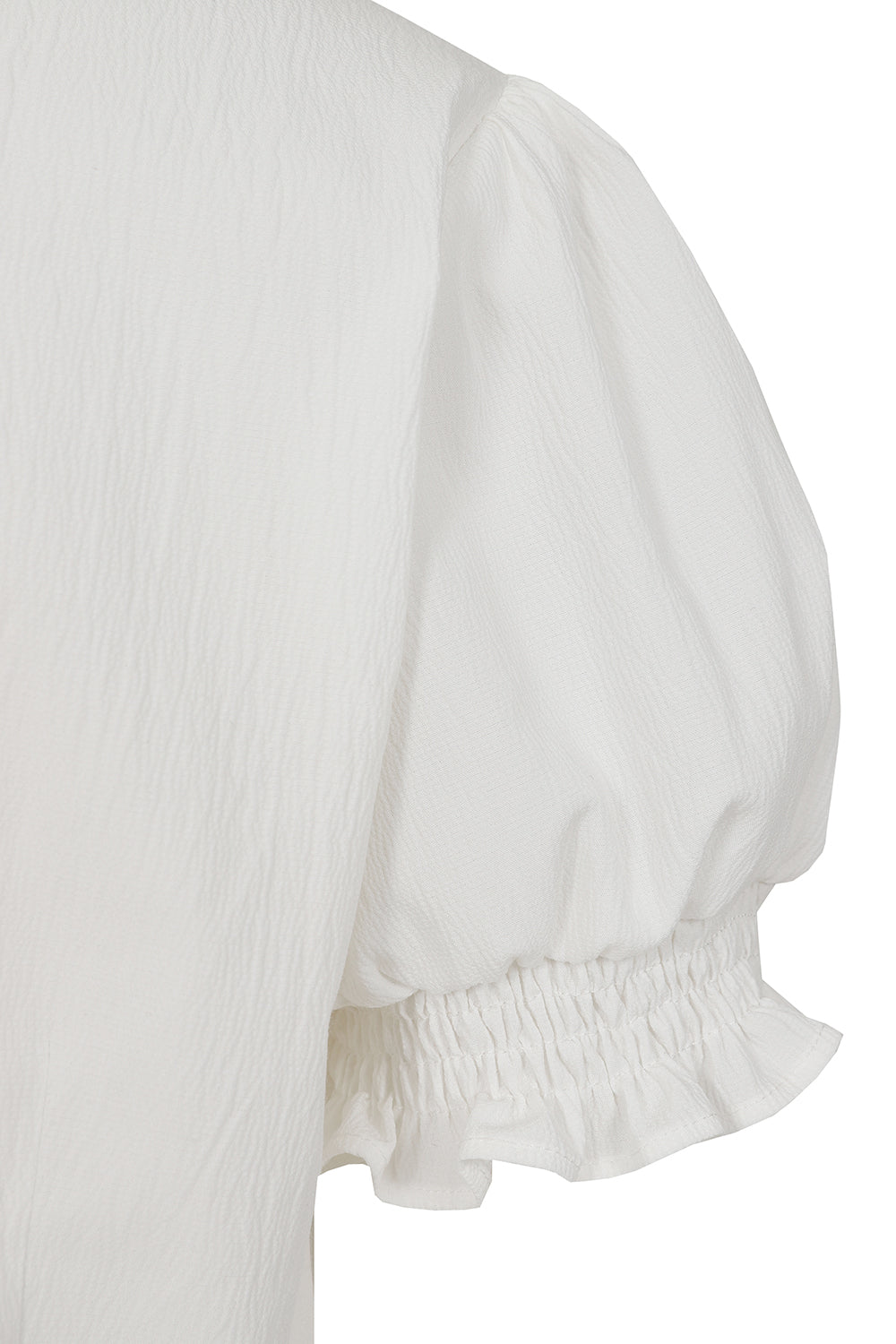SALLY CHERRY BLOUSE White