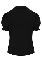SALLY CHERRY BLOUSE Black