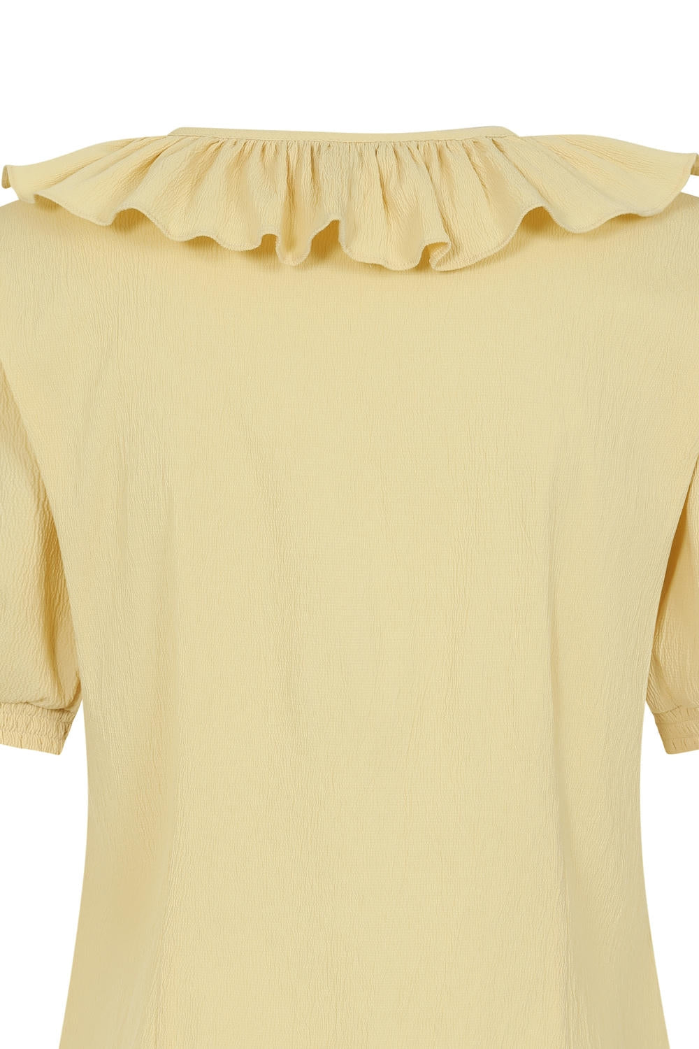 FRAN FRILL BLOUSE Peach