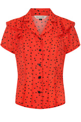 RUBY BLOUSE Red