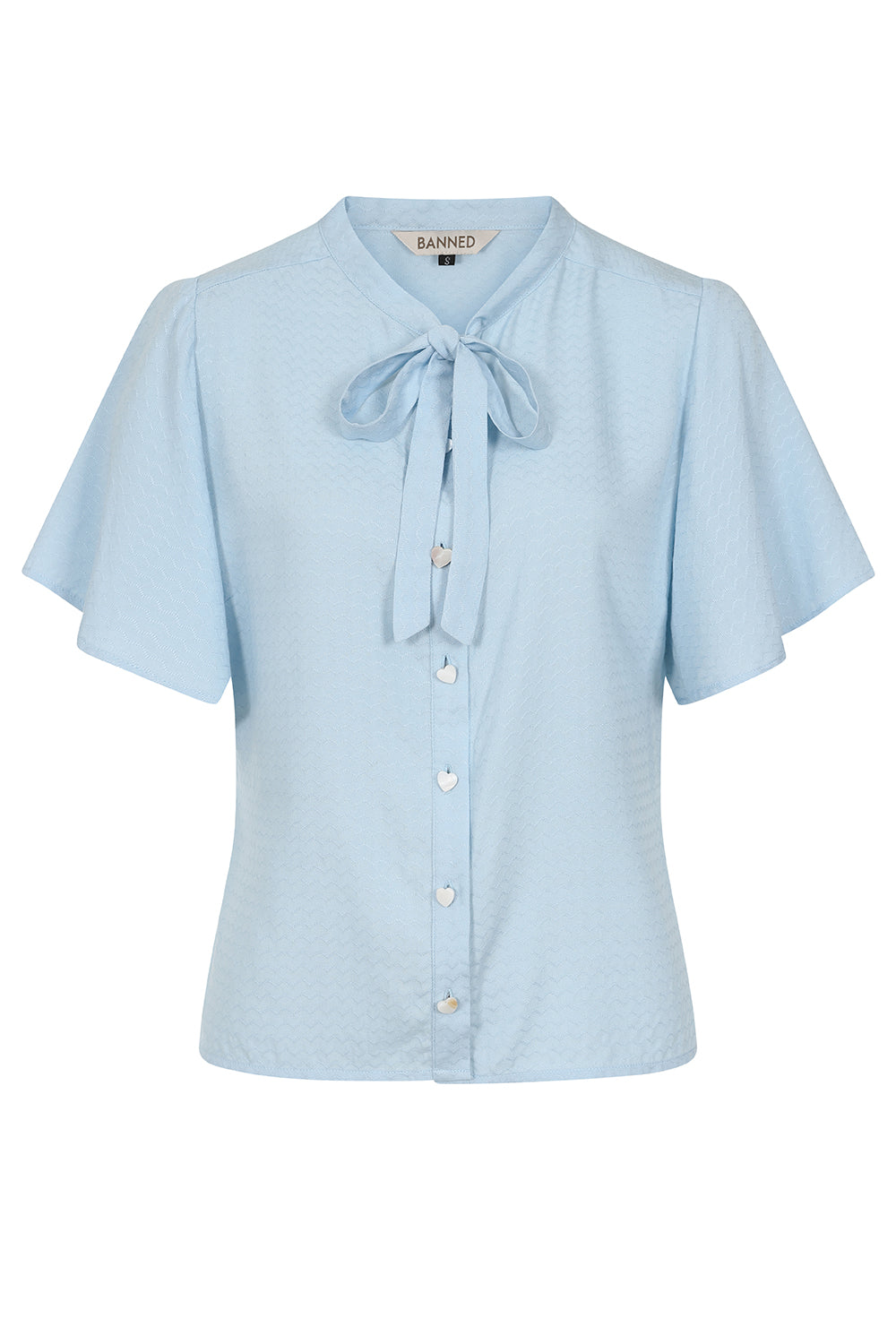 MAY WAVE BLOUSE Blue